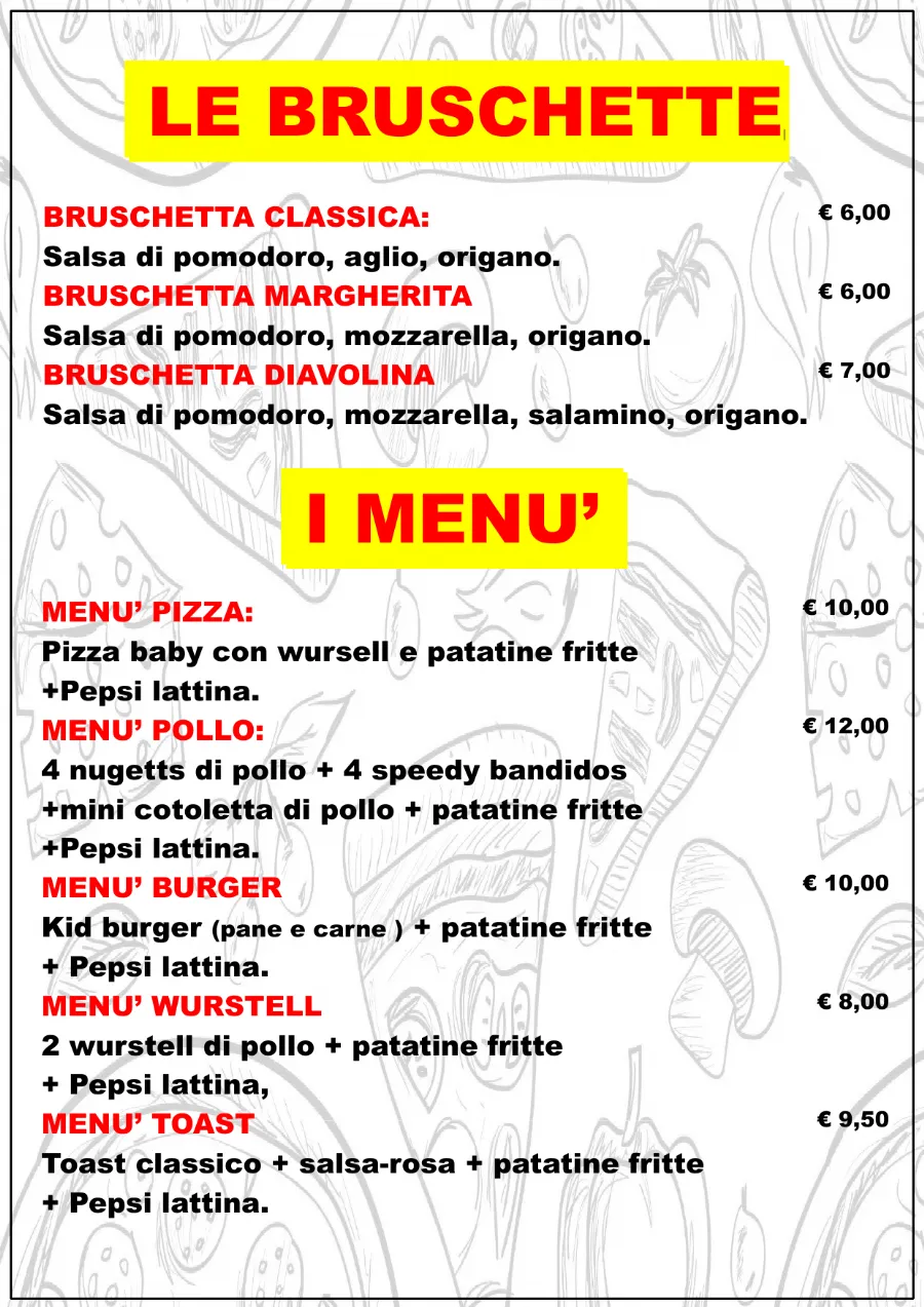 Listino online : Nuovo listino Pizzaidea Ceggia